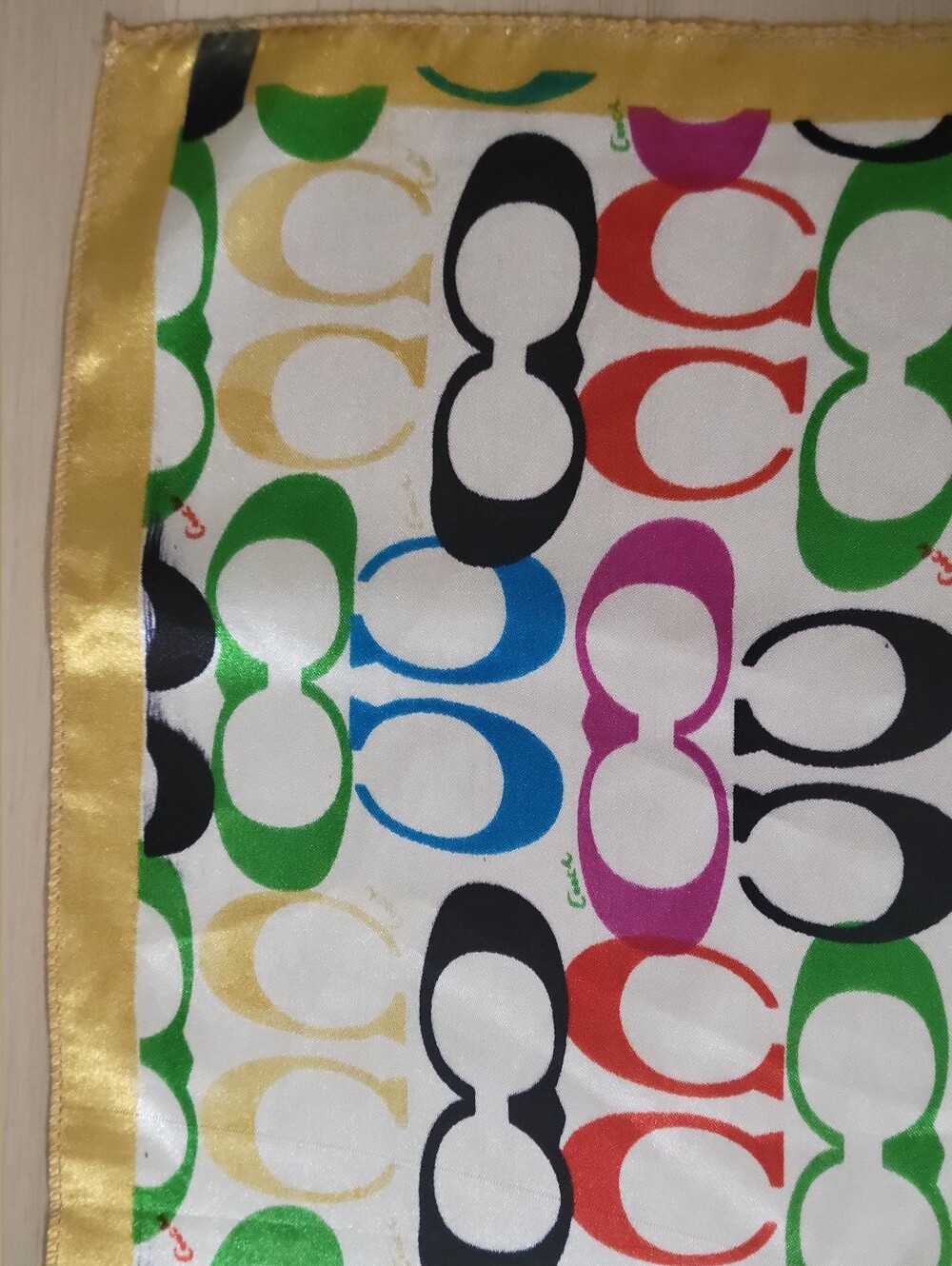 COACH SCARF - Picture 7 of 12